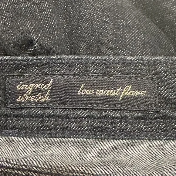 Citizen Of Humanity Ingrid Stretch Low Waist Flare Blue Jeans Size 28 Stay Gold - Picture 7 of 16